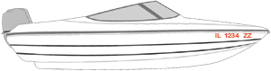 vinyl boat lettering