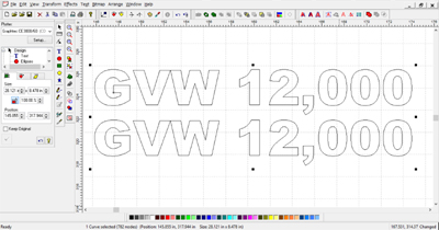 software setup  lettering