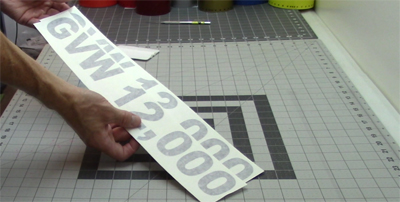 Ready to ship lettering