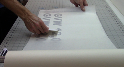 lettering transfer tape