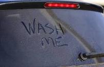 vinyl lettering clean